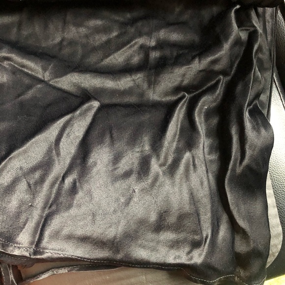 ZARA SATIN LINGERIE STYLE DRESS - Picture 12 of 14